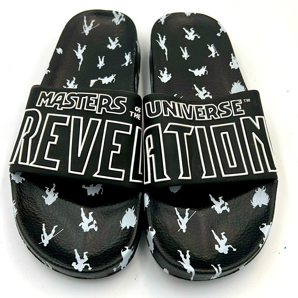 Masters of the Universe slip on slides sandals unbranded 42=size 9 slipper shoes